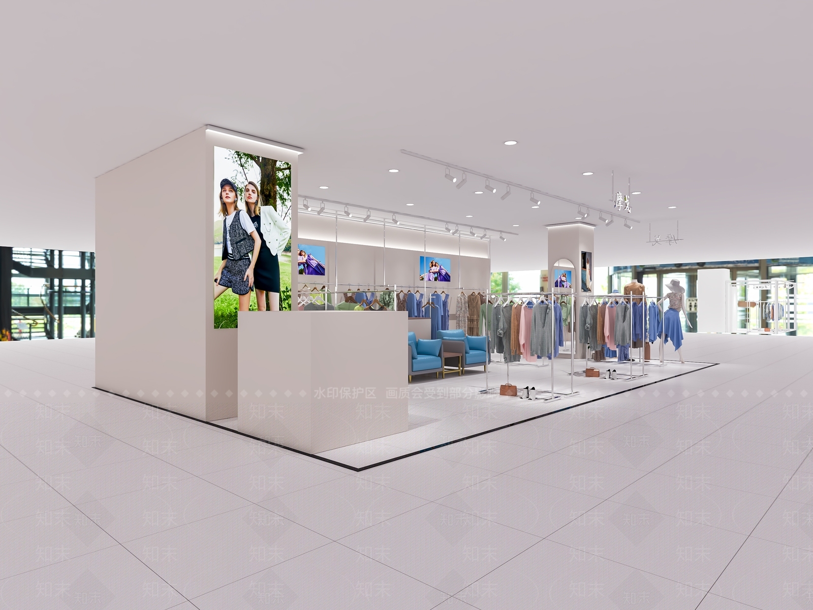 现代女装3D模型下载【ID:1160757748】