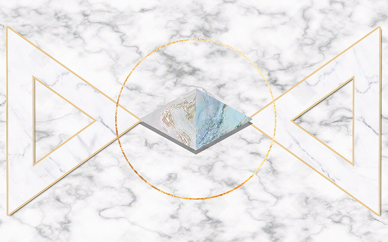 白色拼花大理石材岩板贴图下载【ID:1160760065】