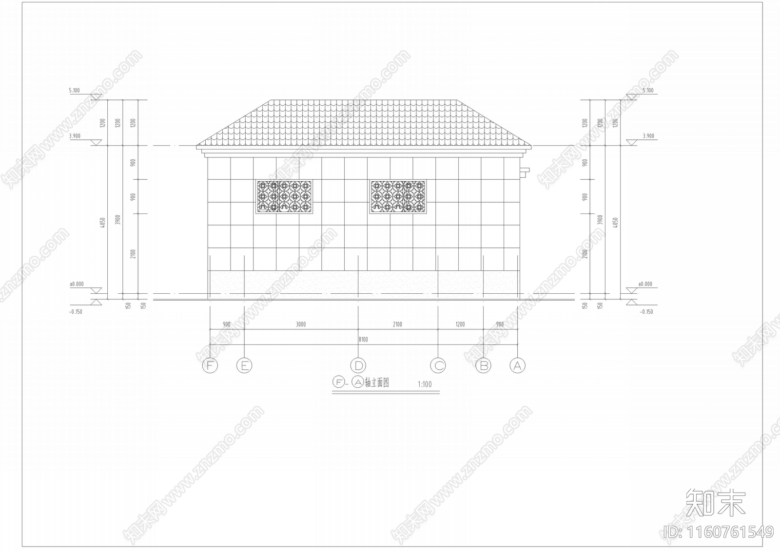 公共卫生间cad施工图下载【ID:1160761549】