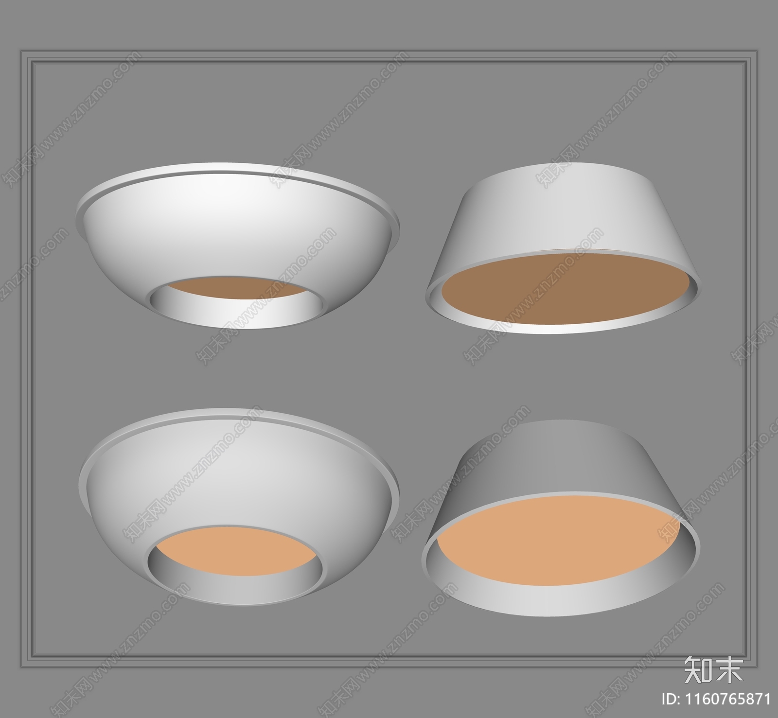 现代吸顶灯SU模型下载【ID:1160765871】