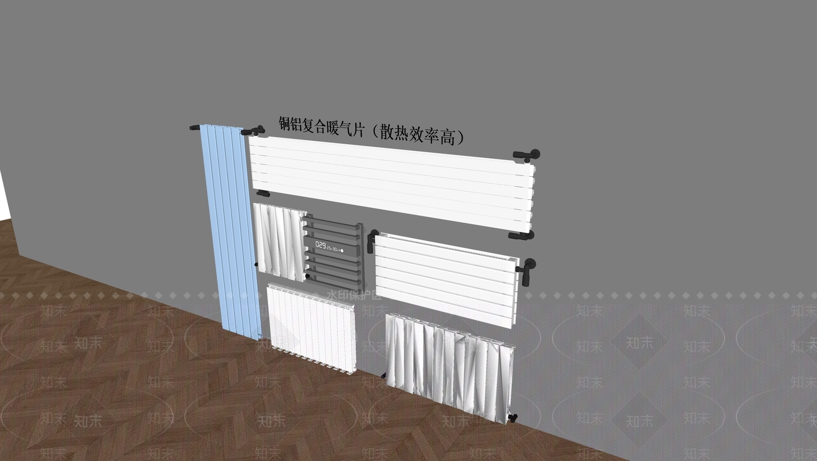 暖气片SU模型下载【ID:1160770805】