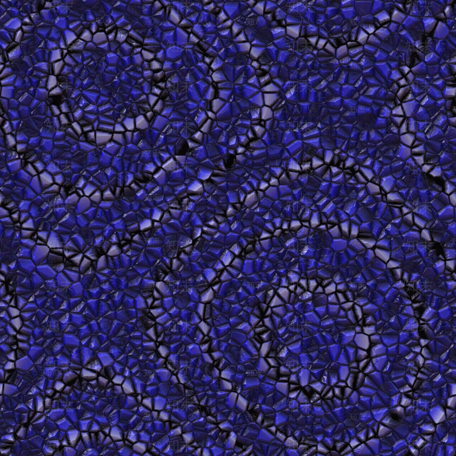 蓝色渐变不规则凹凸石头马赛克贴图下载【ID:1160782228】