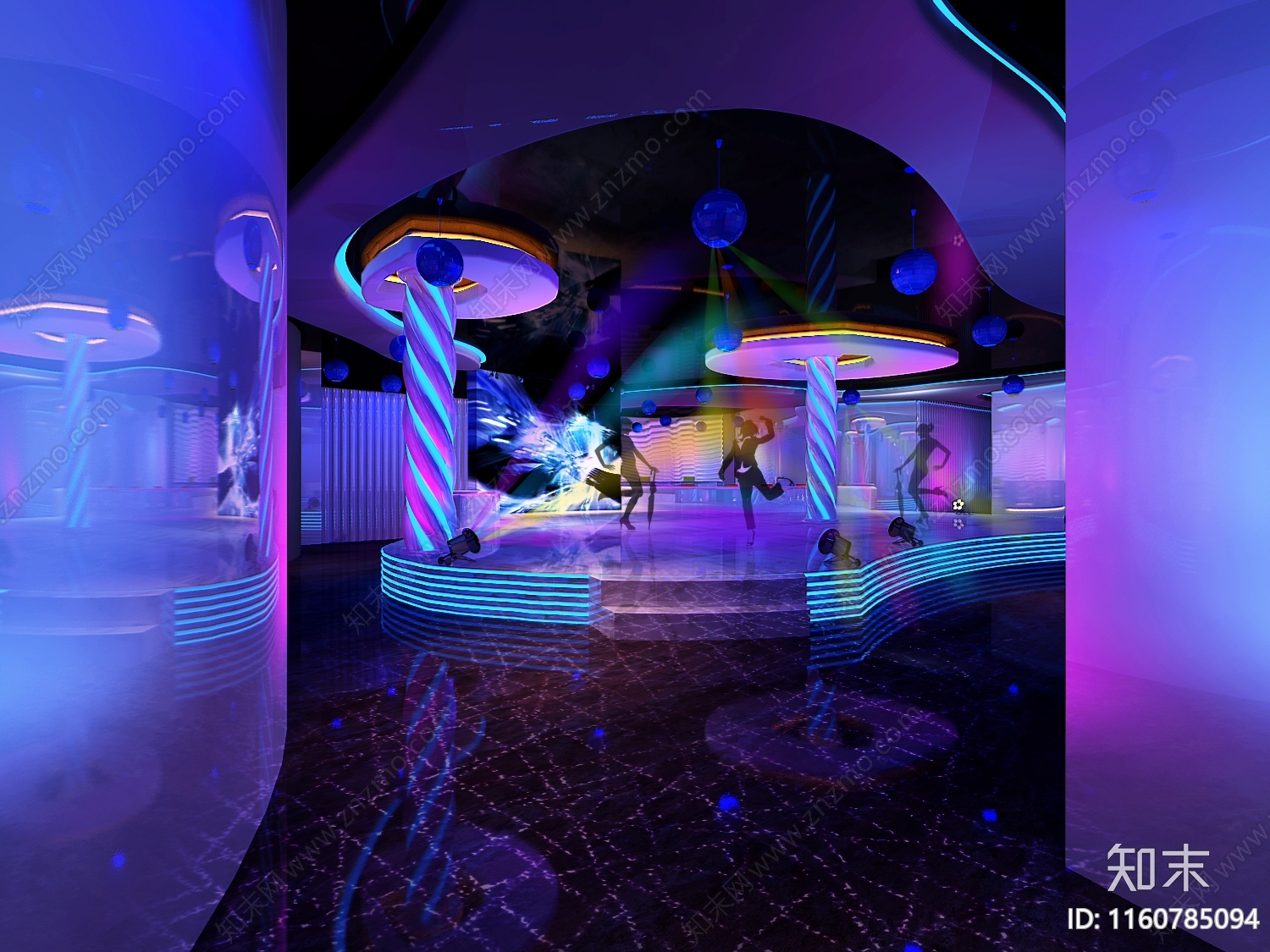 现代酒吧3D模型下载【ID:1160785094】