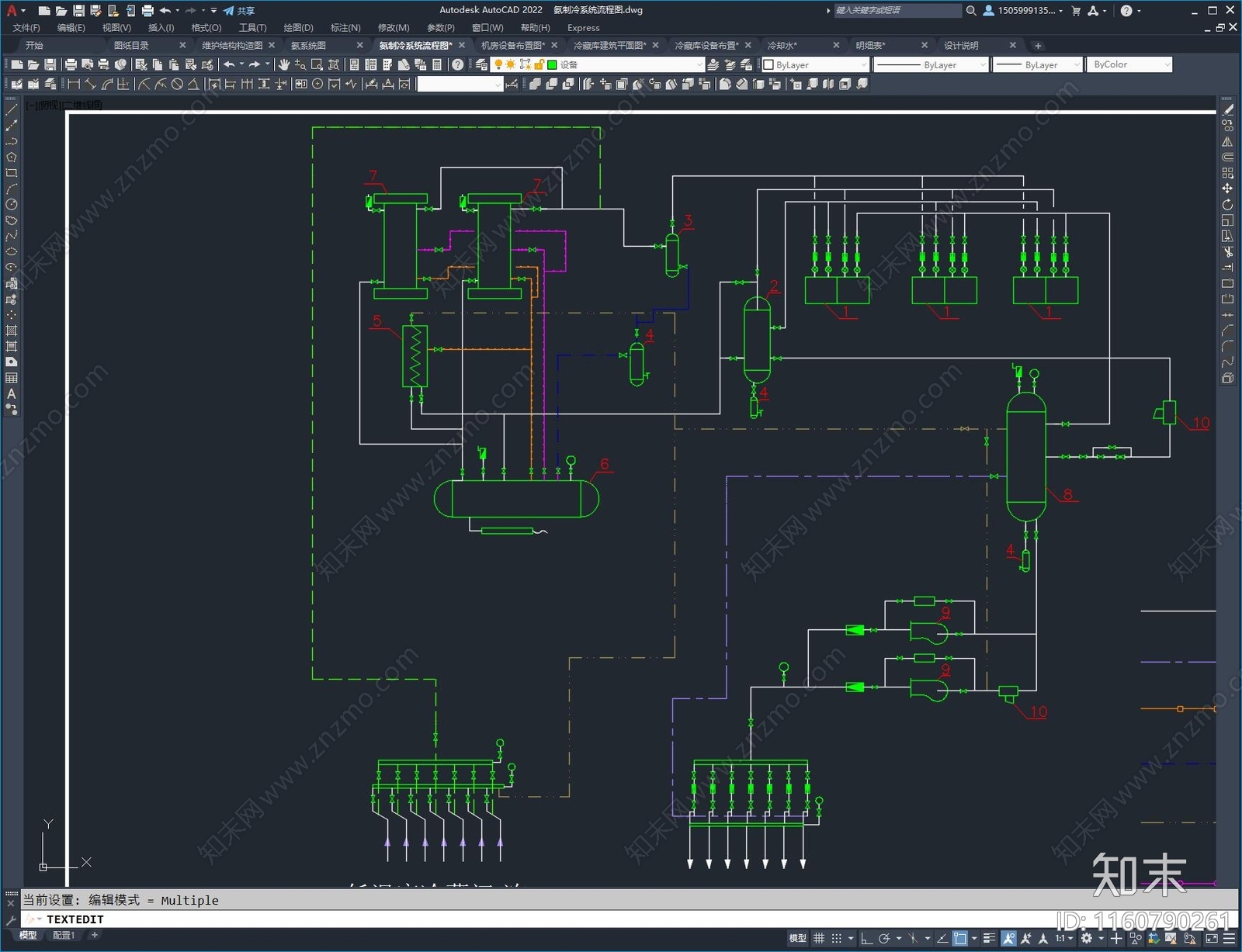 某2000吨肉类食品冷库设计图施工图下载【ID:1160790261】