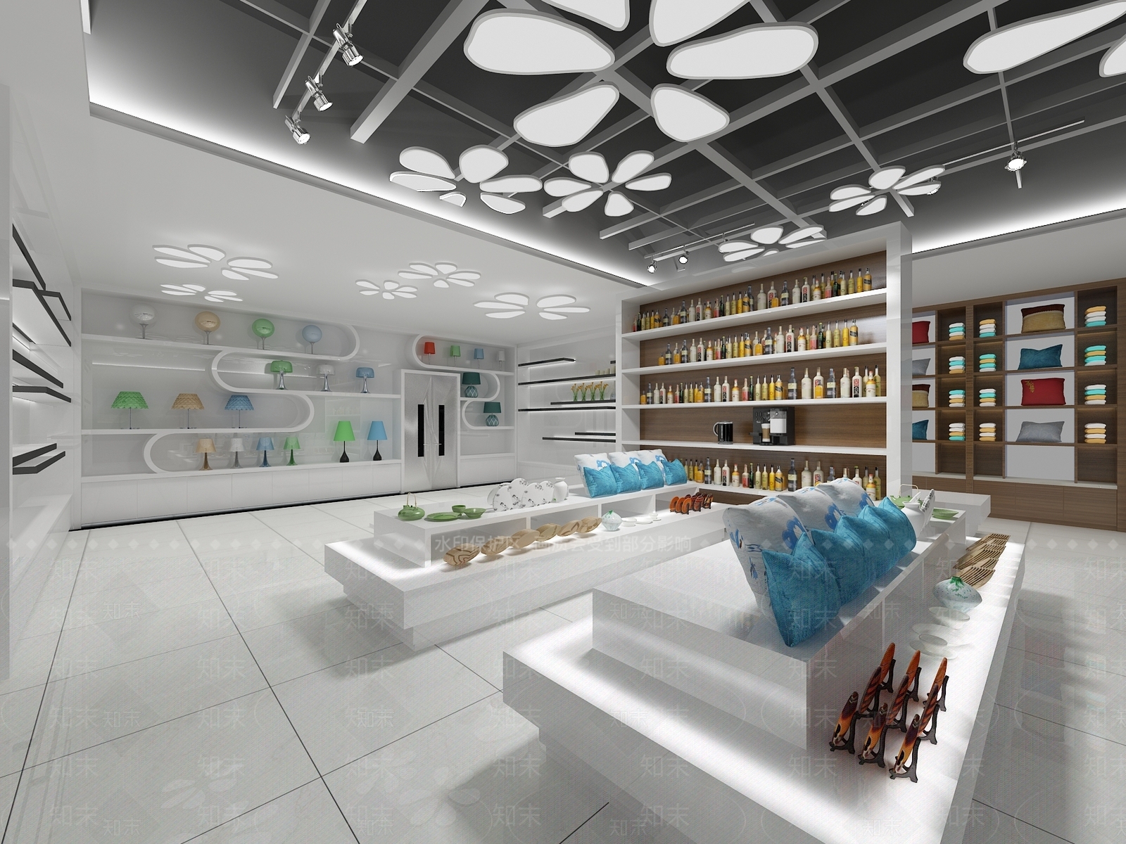 现代家居专卖店3D模型下载【ID:1160793322】