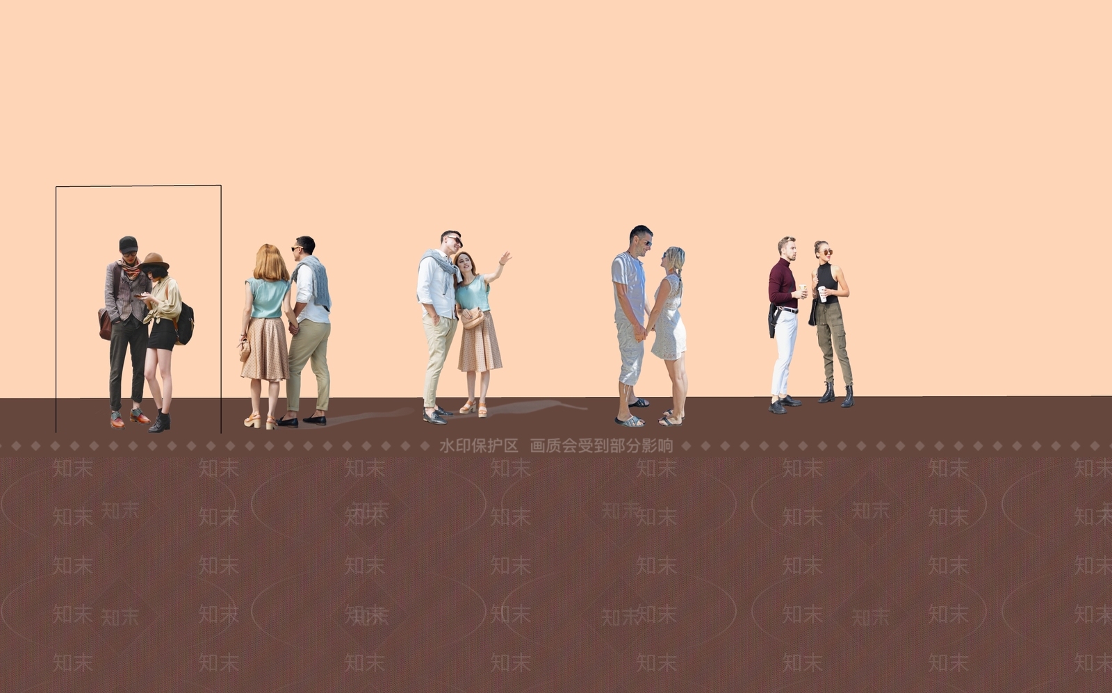 2D情侣SU模型下载【ID:1160808328】