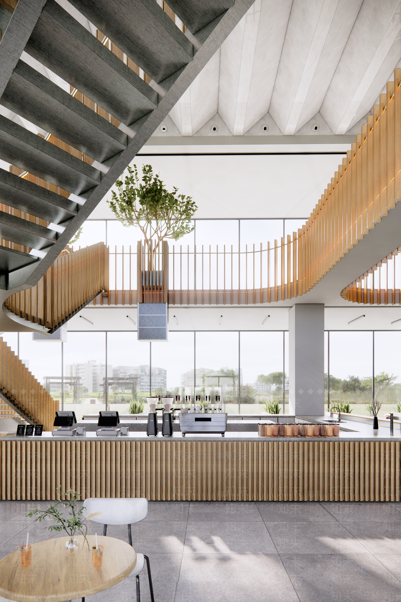 【SU悬赏模型】现代风格西餐厅SU模型下载【ID:1173728017】