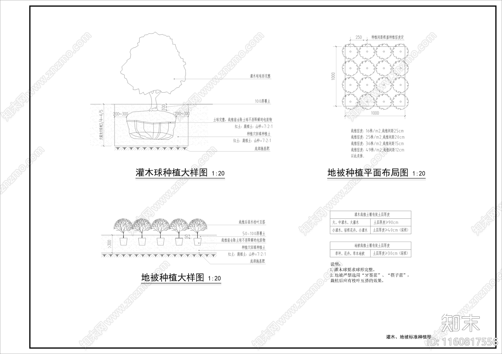 市政道路横断面做法施工图下载【ID:1160817556】