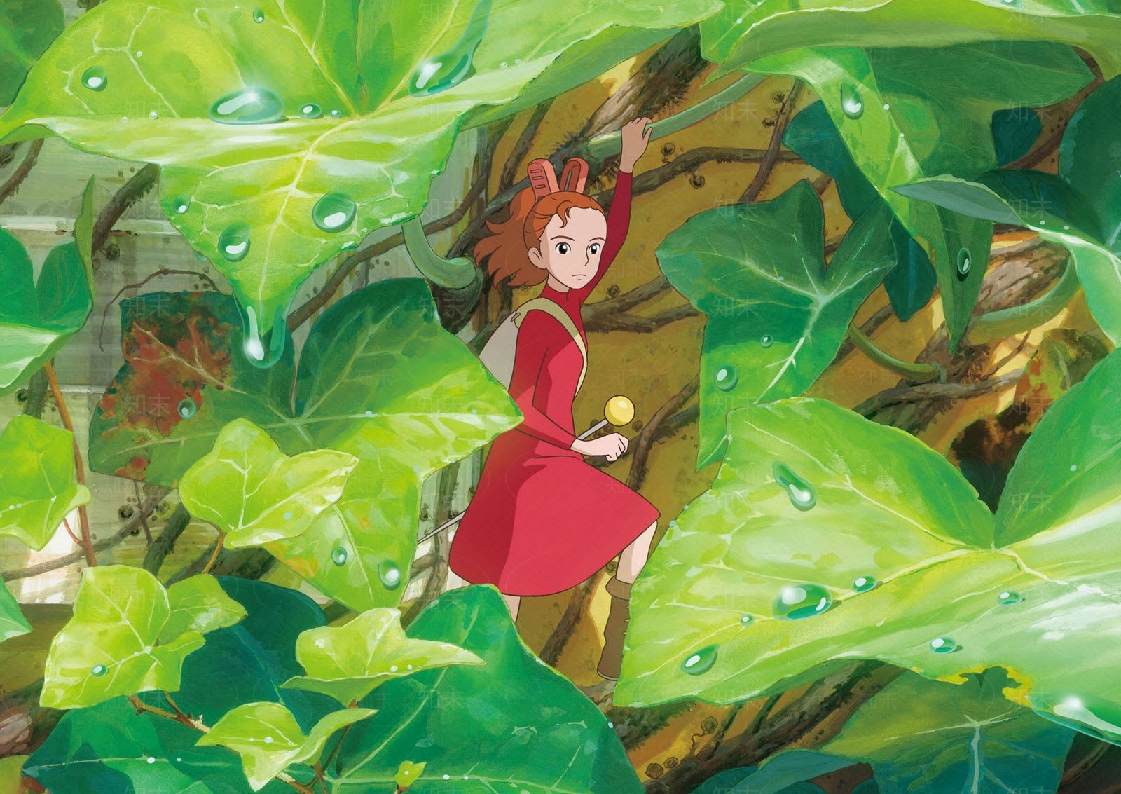 宫崎骏借东西的小人动漫壁纸贴图下载【ID:1160846104】