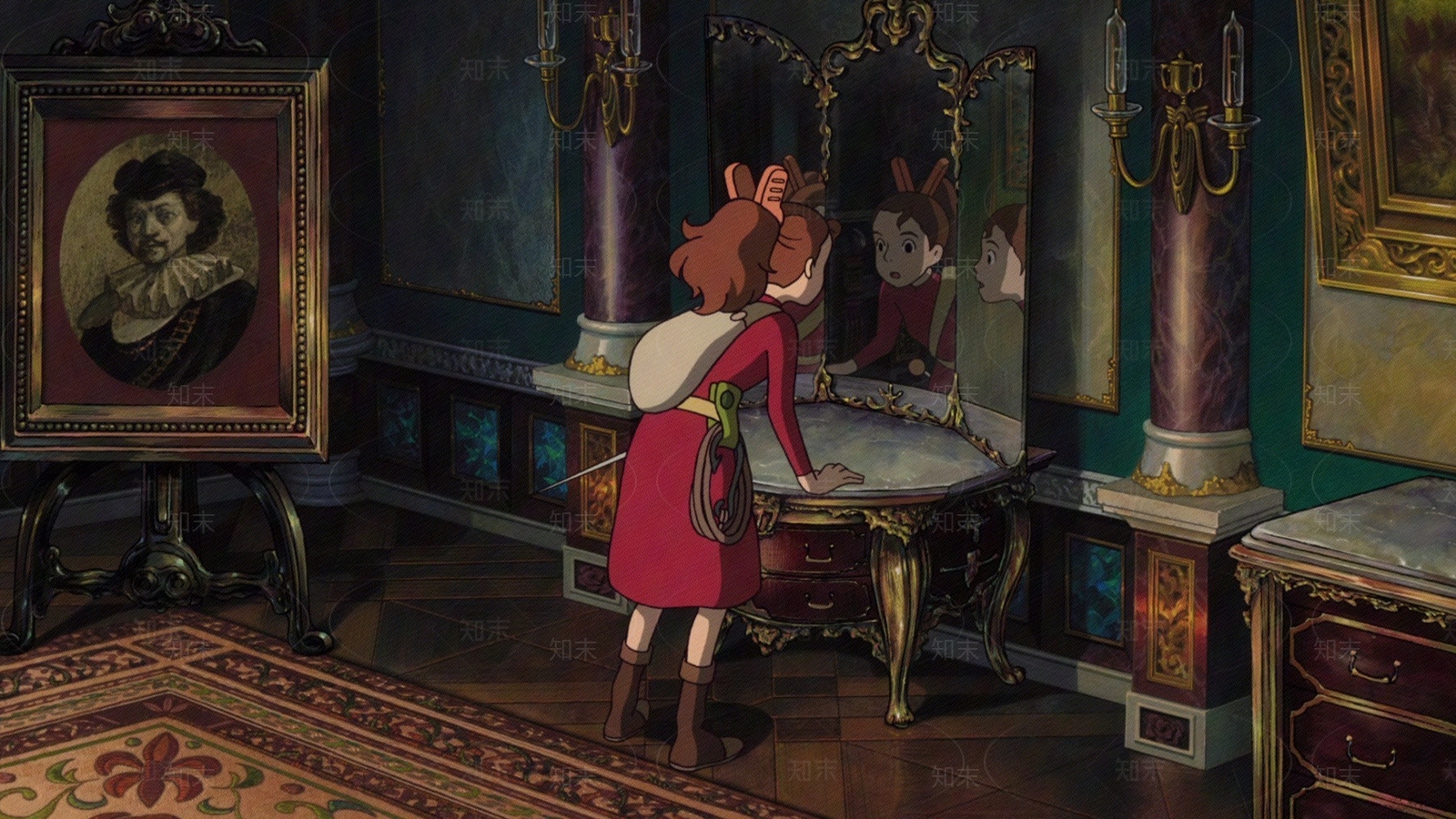 宫崎骏借东西的小人动漫壁纸贴图下载【ID:1160846921】