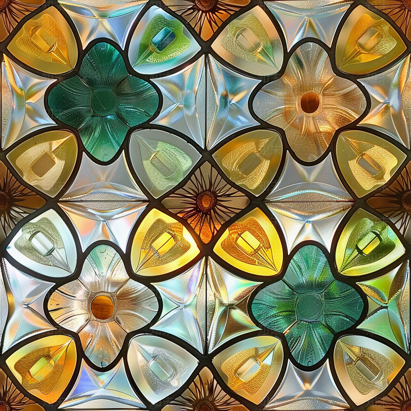 png无缝彩色玻璃拼花03贴图下载【ID:1160848227】