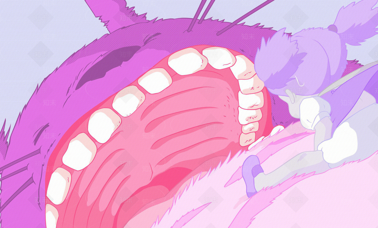 宫崎骏龙猫动漫壁纸贴图下载【ID:1160849498】