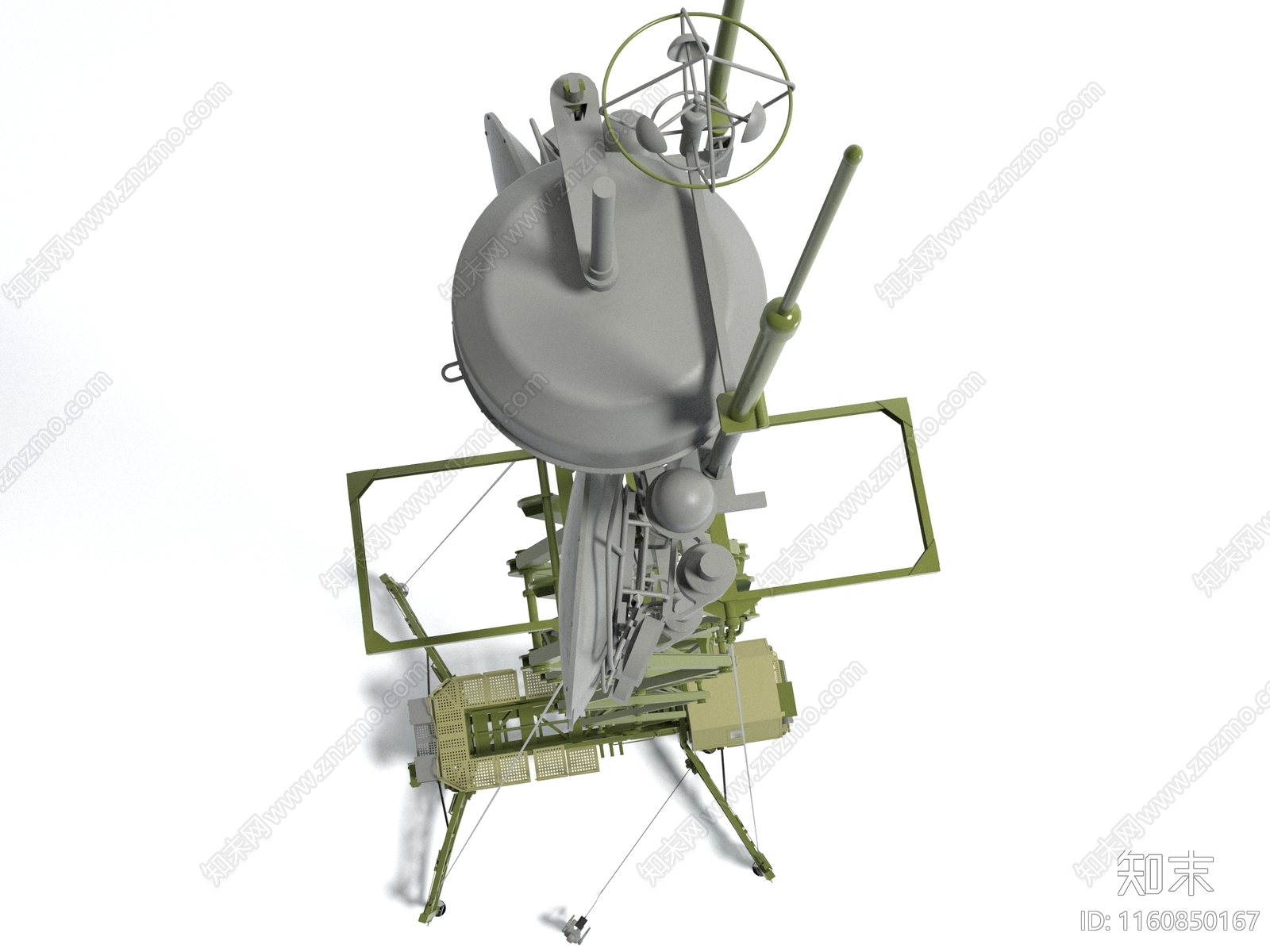 现代风格军事器材3D模型下载【ID:1160850167】