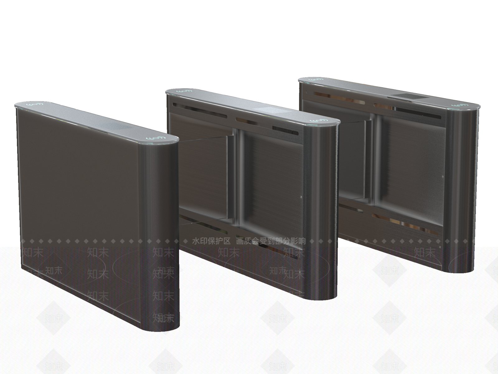 现代摆闸SU模型下载【ID:1160857030】