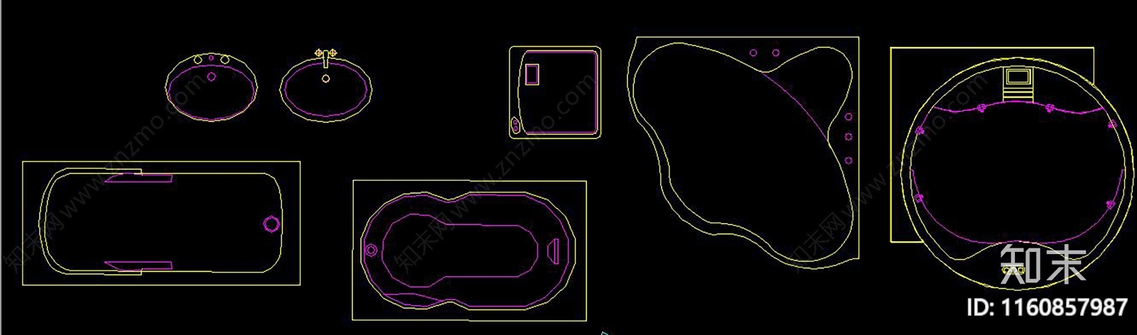 卫生间厨房用品家具家居用品图库大全施工图下载【ID:1160857987】