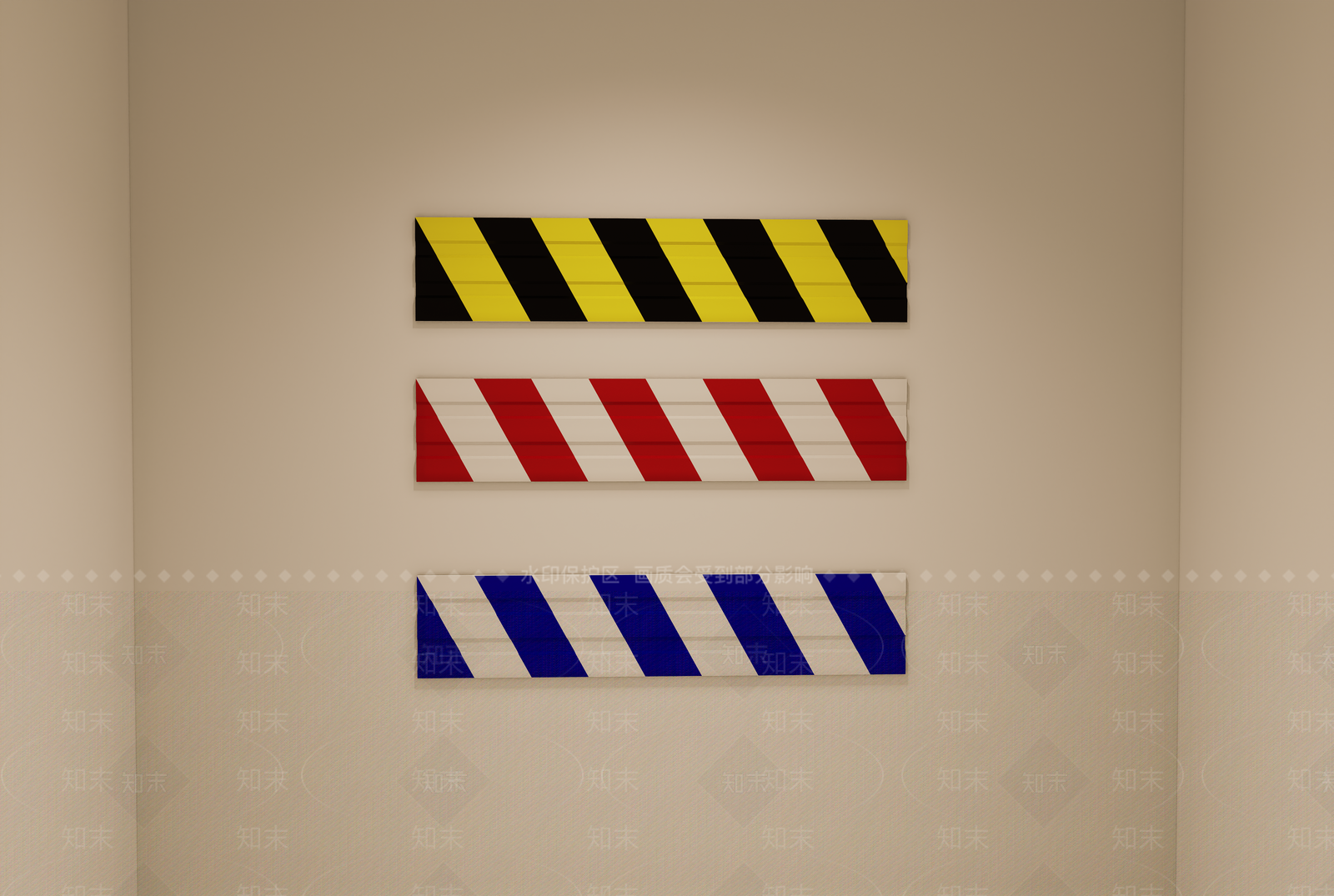 现代建筑工地挡脚板SU模型下载【ID:1160858099】