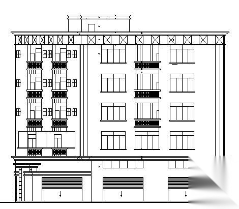 综合楼建筑施工图纸cad施工图下载【ID:151464185】