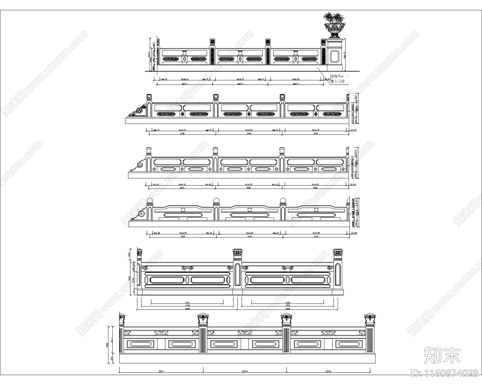 护栏图集5施工图下载【ID:1160874028】