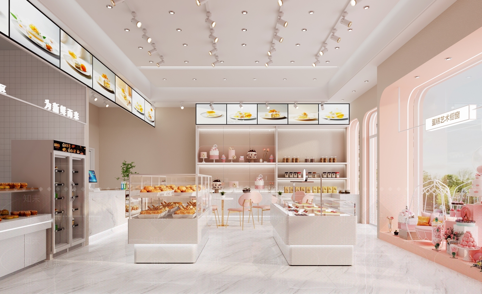 现代面包店3D模型下载【ID:1160880964】