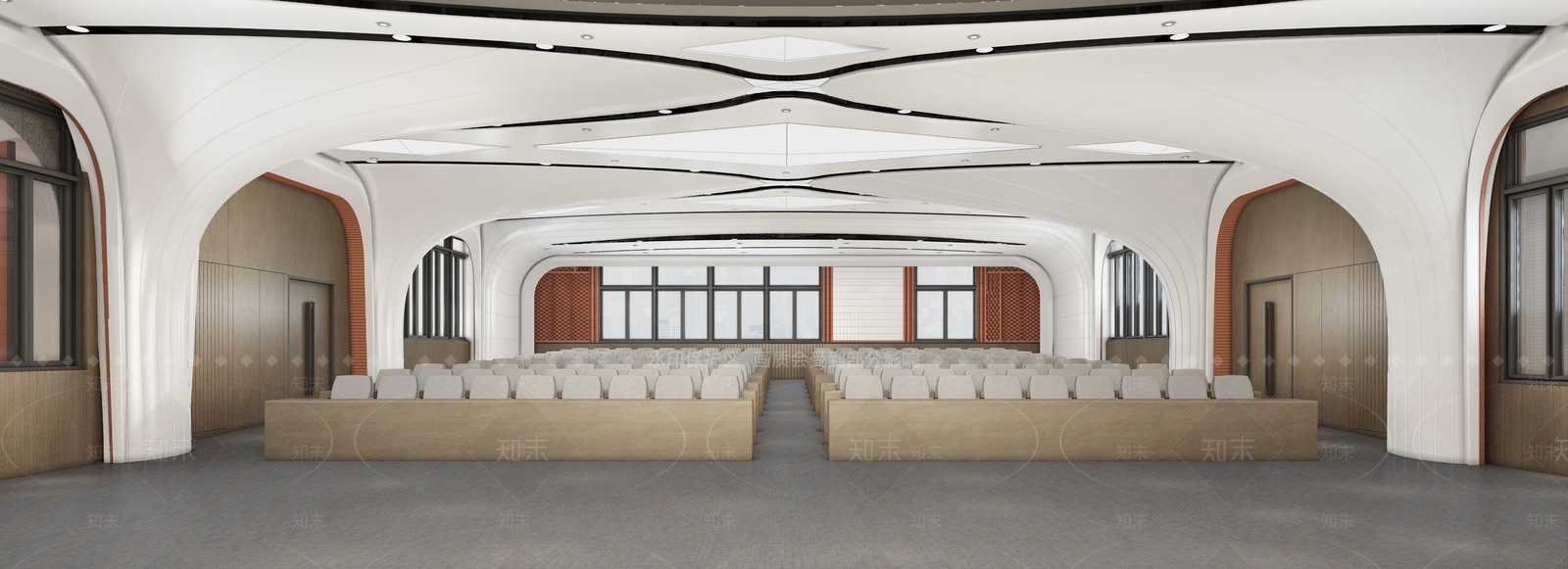 现代报告厅3D模型下载【ID:1160881403】