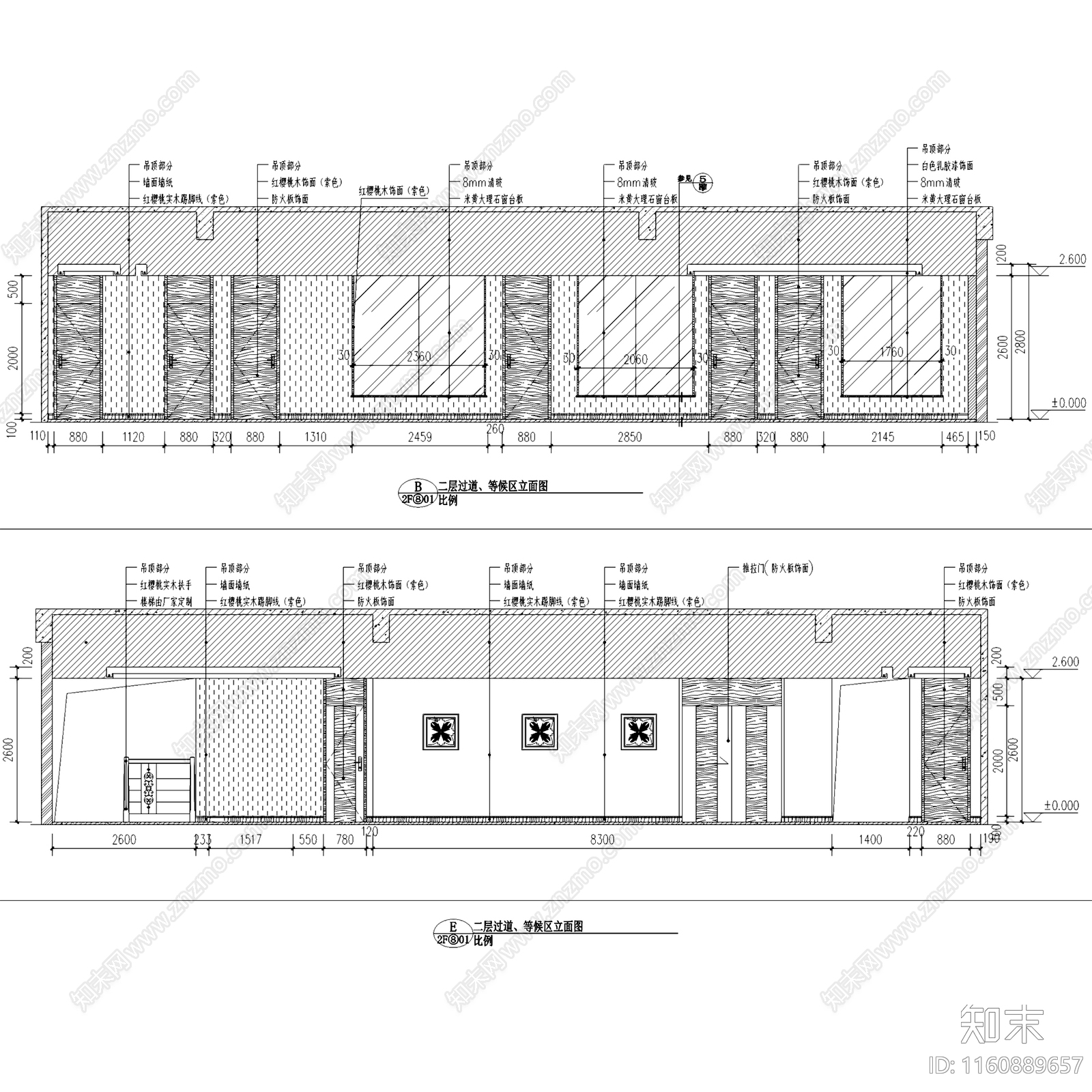 简欧岳阳锦绣华城售楼中心室内工装cad施工图下载【ID:1160889657】