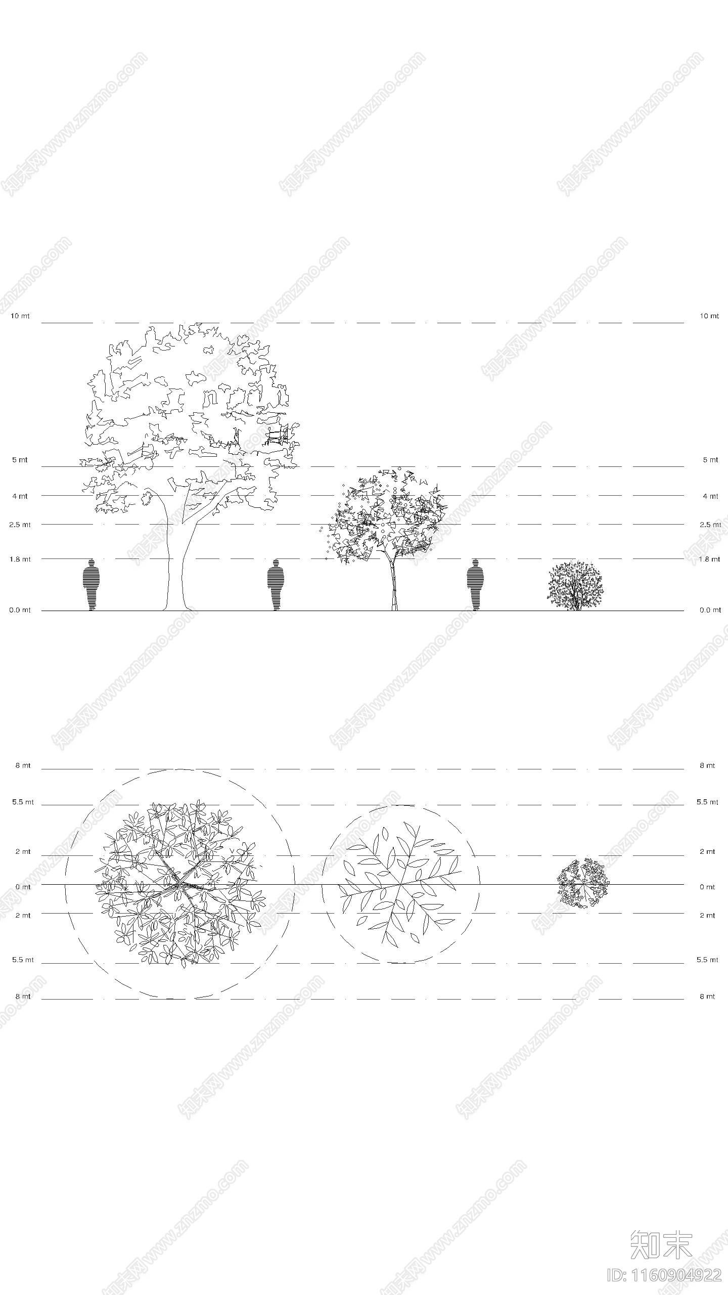 灌木施工图下载【ID:1160904922】