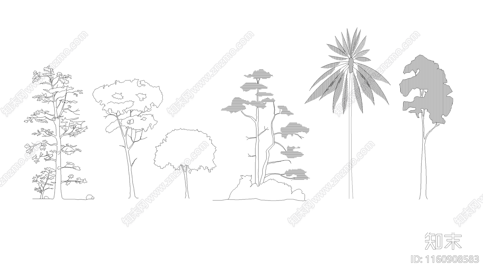 景观树施工图下载【ID:1160908583】