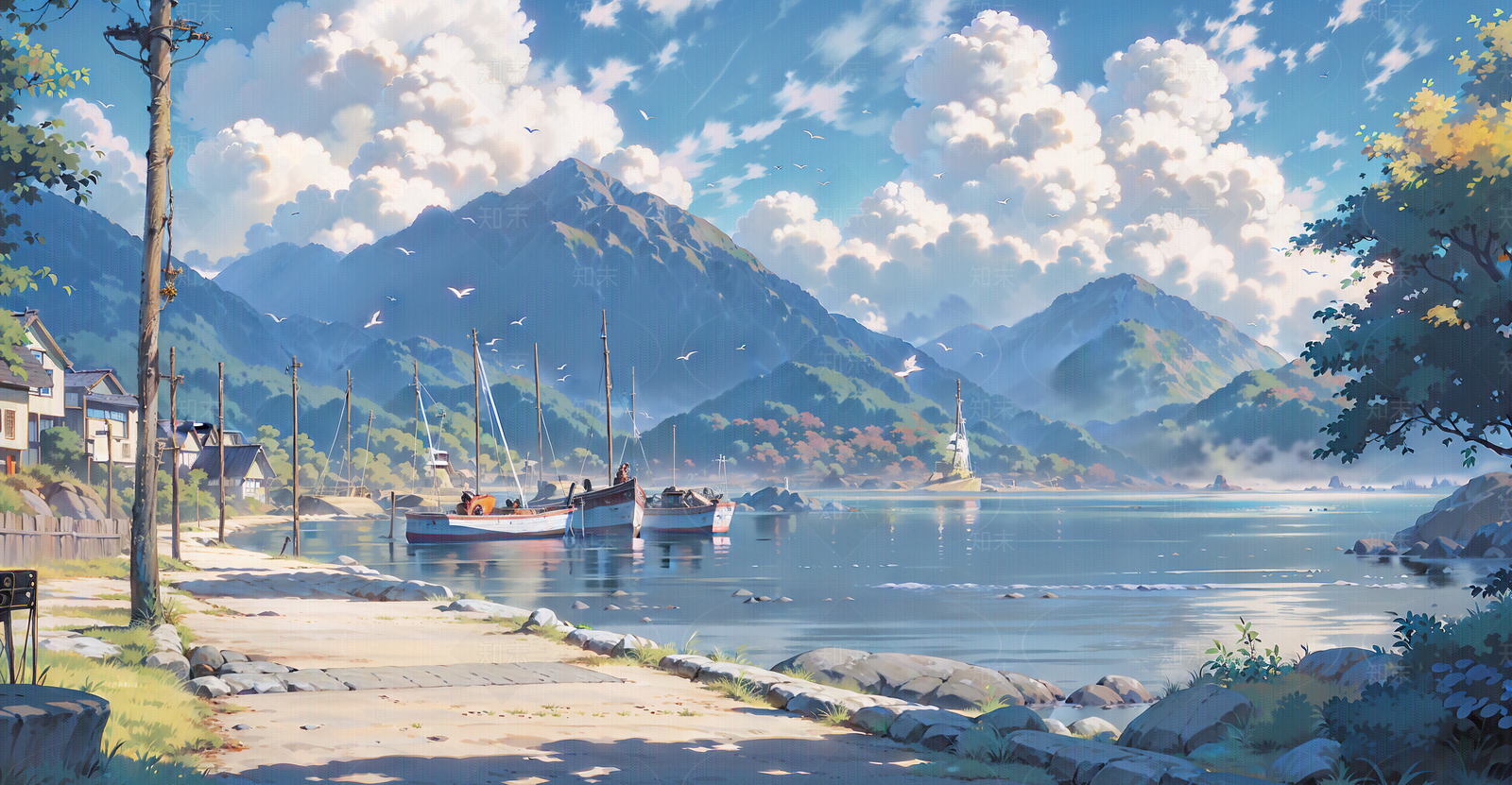 壁画高清贴图材质