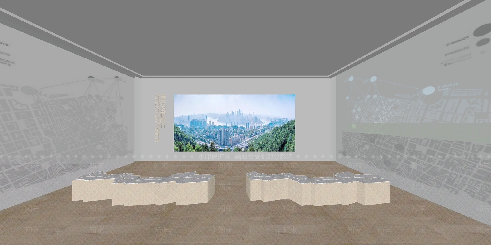 现代观影休息区域SU模型下载【ID:1160931361】