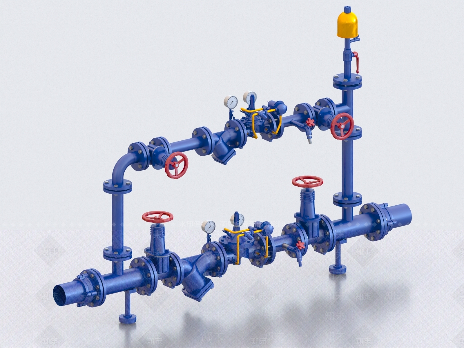 水管3D模型下载【ID:1160941480】