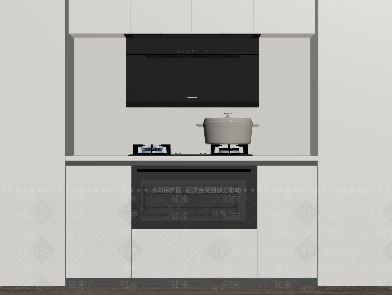 灶台SU模型下载【ID:1160943053】