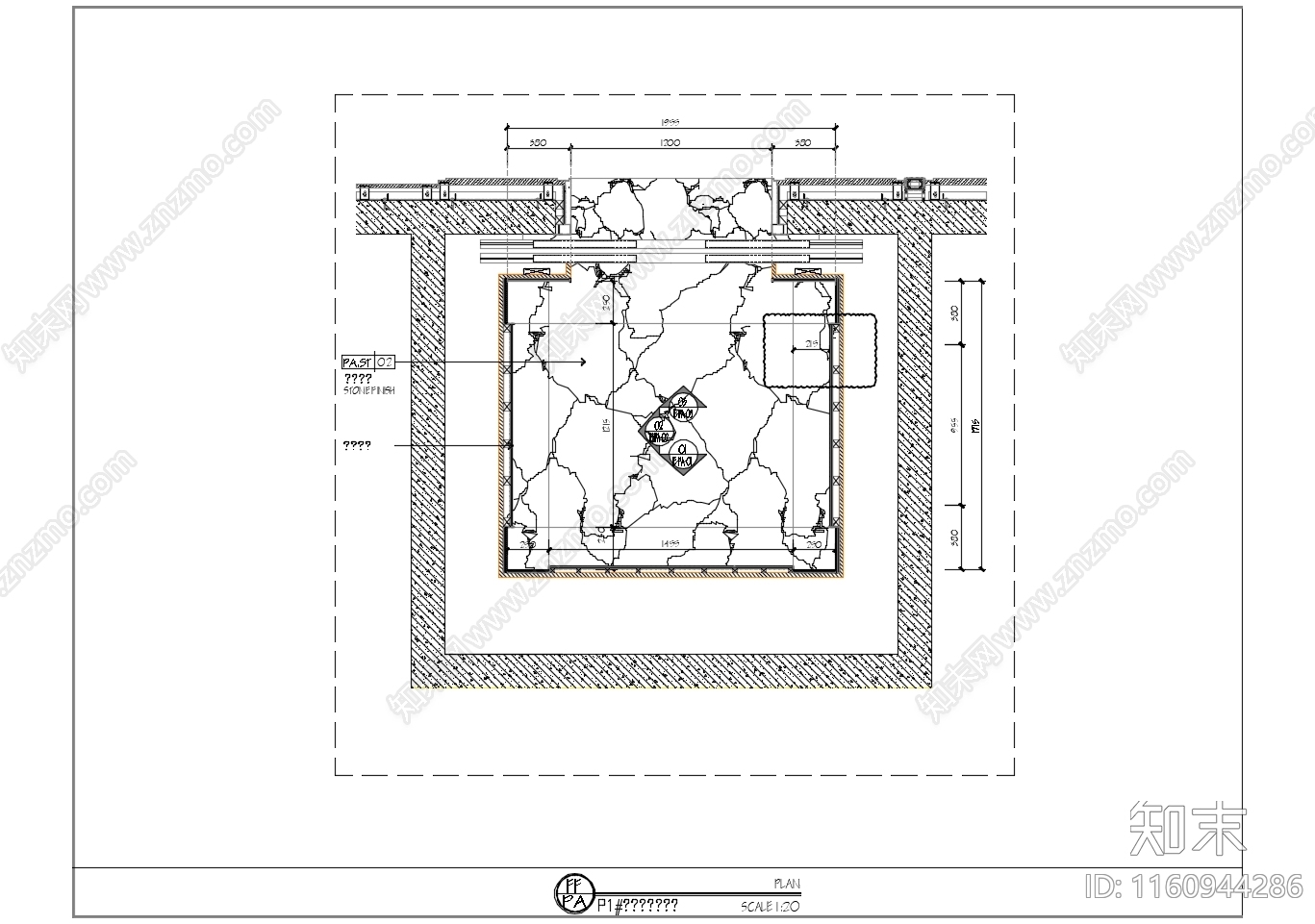 电梯轿cad施工图下载【ID:1160944286】