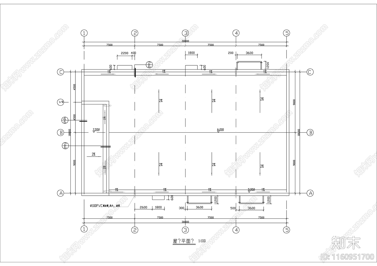 变电所及机修车间建筑图cad施工图下载【ID:1160951700】