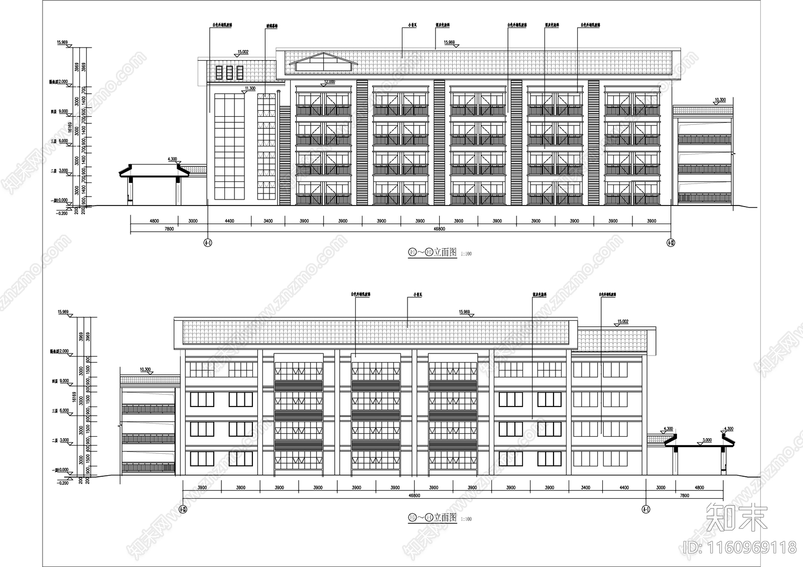 介助老年公寓建施工图下载【ID:1160969118】