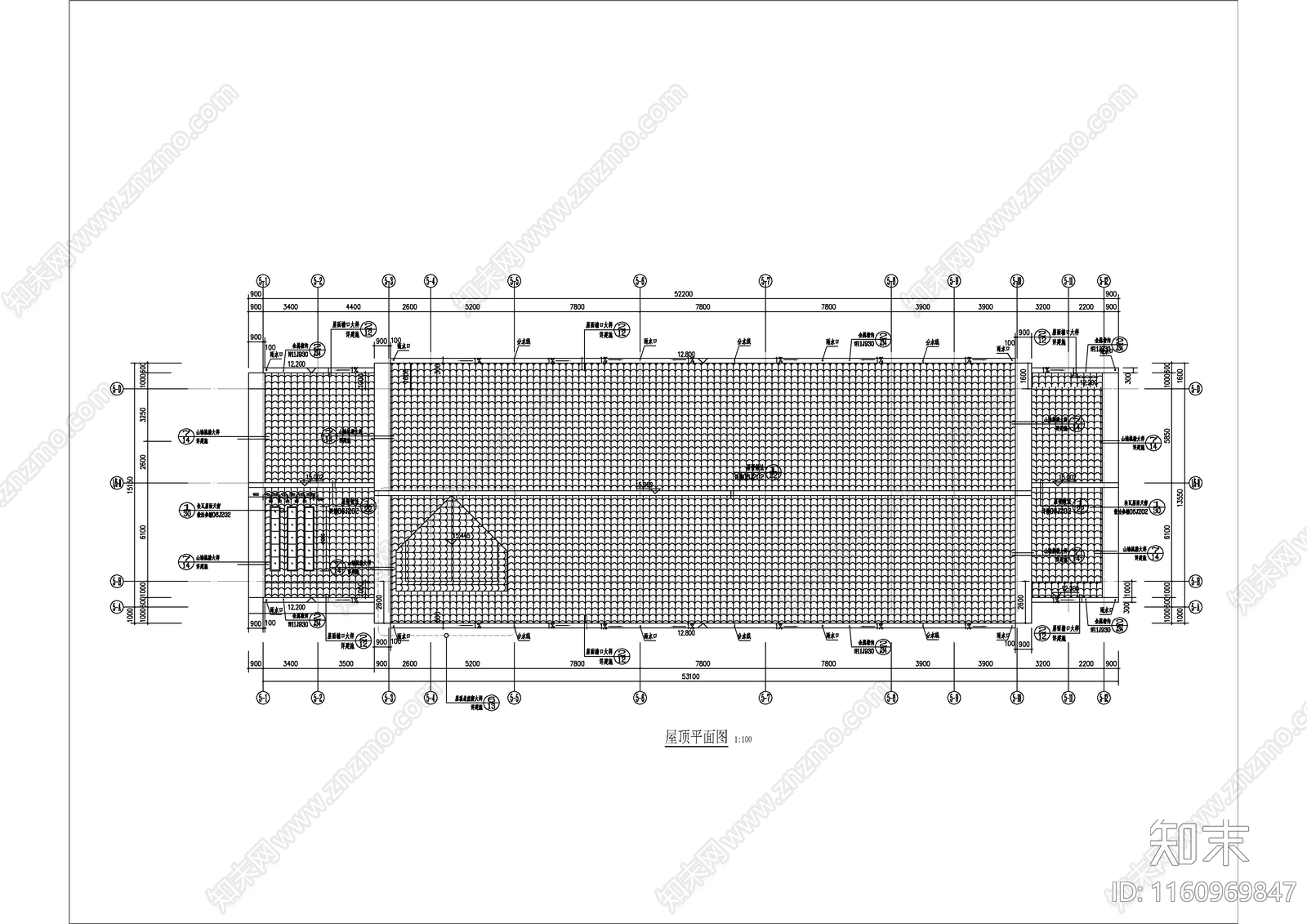 介护老年公寓建cad施工图下载【ID:1160969847】