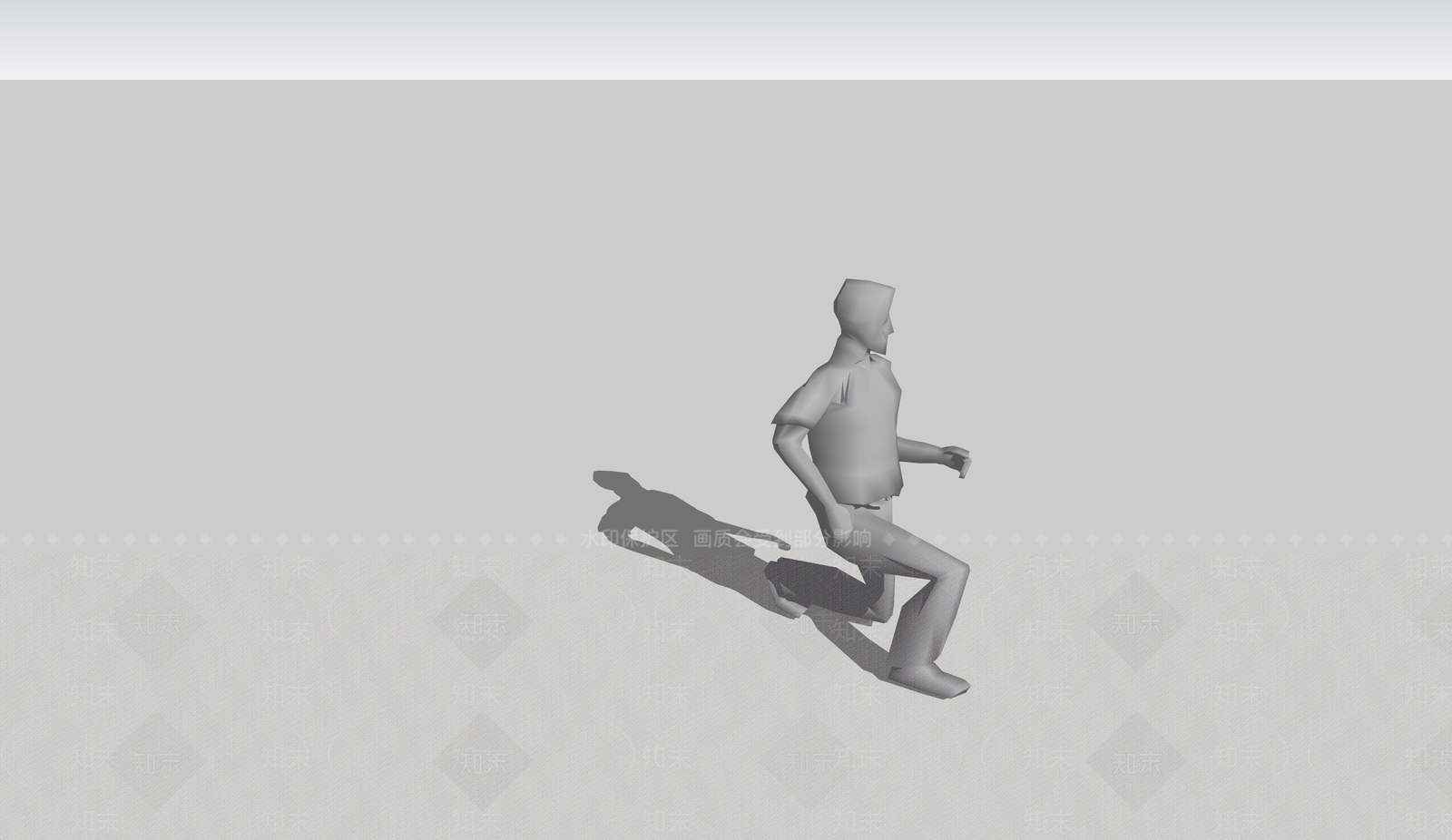2D男人SU模型下载【ID:1160976935】