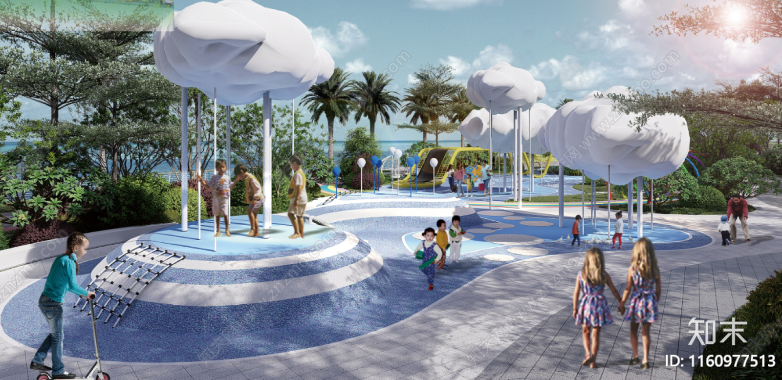 儿童活动区微地形攀爬坡详图施工图下载【ID:1160977513】