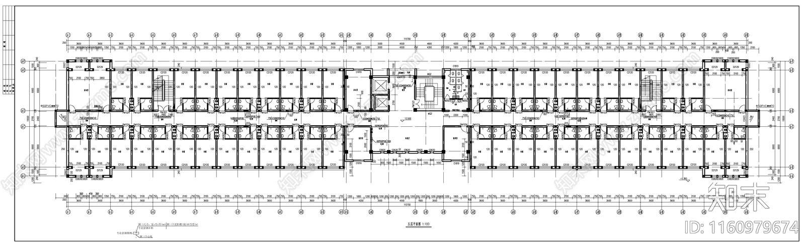 敬老院建cad施工图下载【ID:1160979674】