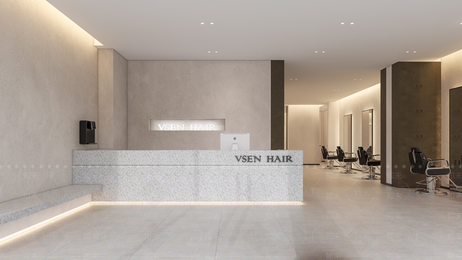 现代理发店3D模型下载【ID:1160987570】