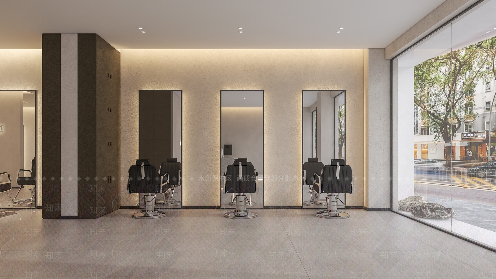 现代理发店3D模型下载【ID:1160987570】