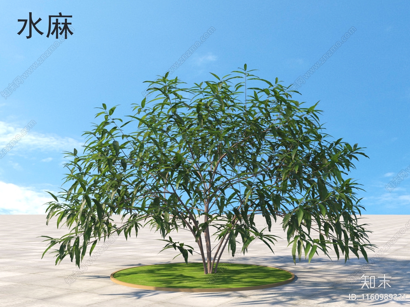 灌木3D模型下载【ID:1160989331】