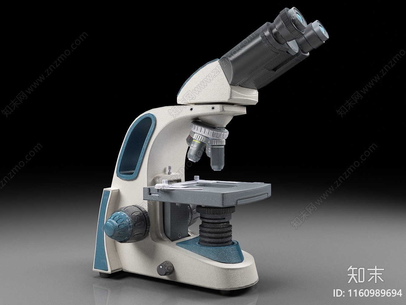 显微镜3D模型下载【ID:1160989694】