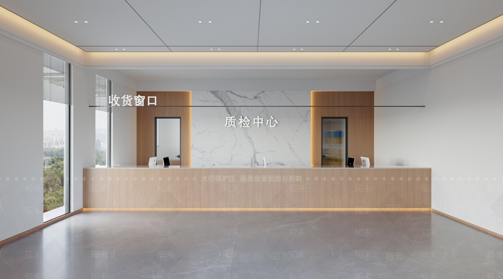 现代打包质检中心3D模型下载【ID:1161000018】