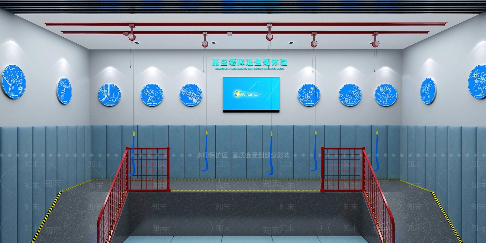 现代高空缓降逃生SU模型下载【ID:1161008703】