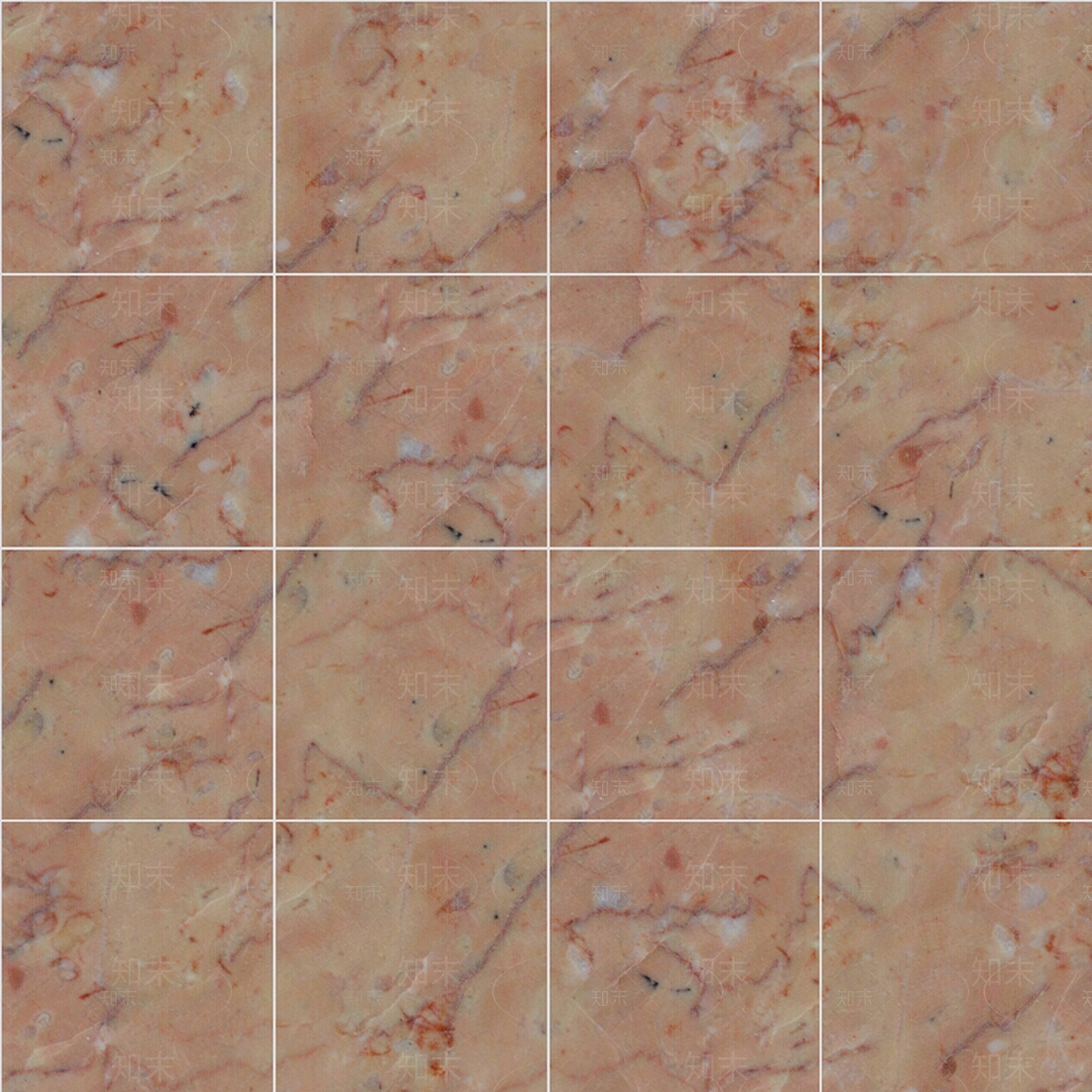 无缝现代粉红色大理石拼花图案瓷砖地砖墙砖贴图下载【ID:1161007143】