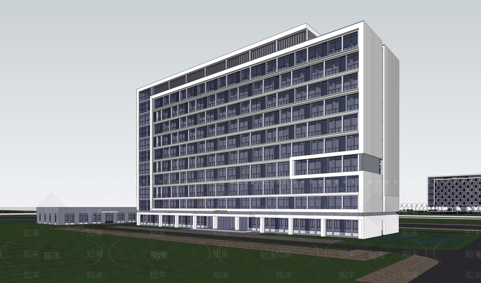 现代高校学生宿舍SU模型下载【ID:1161013320】