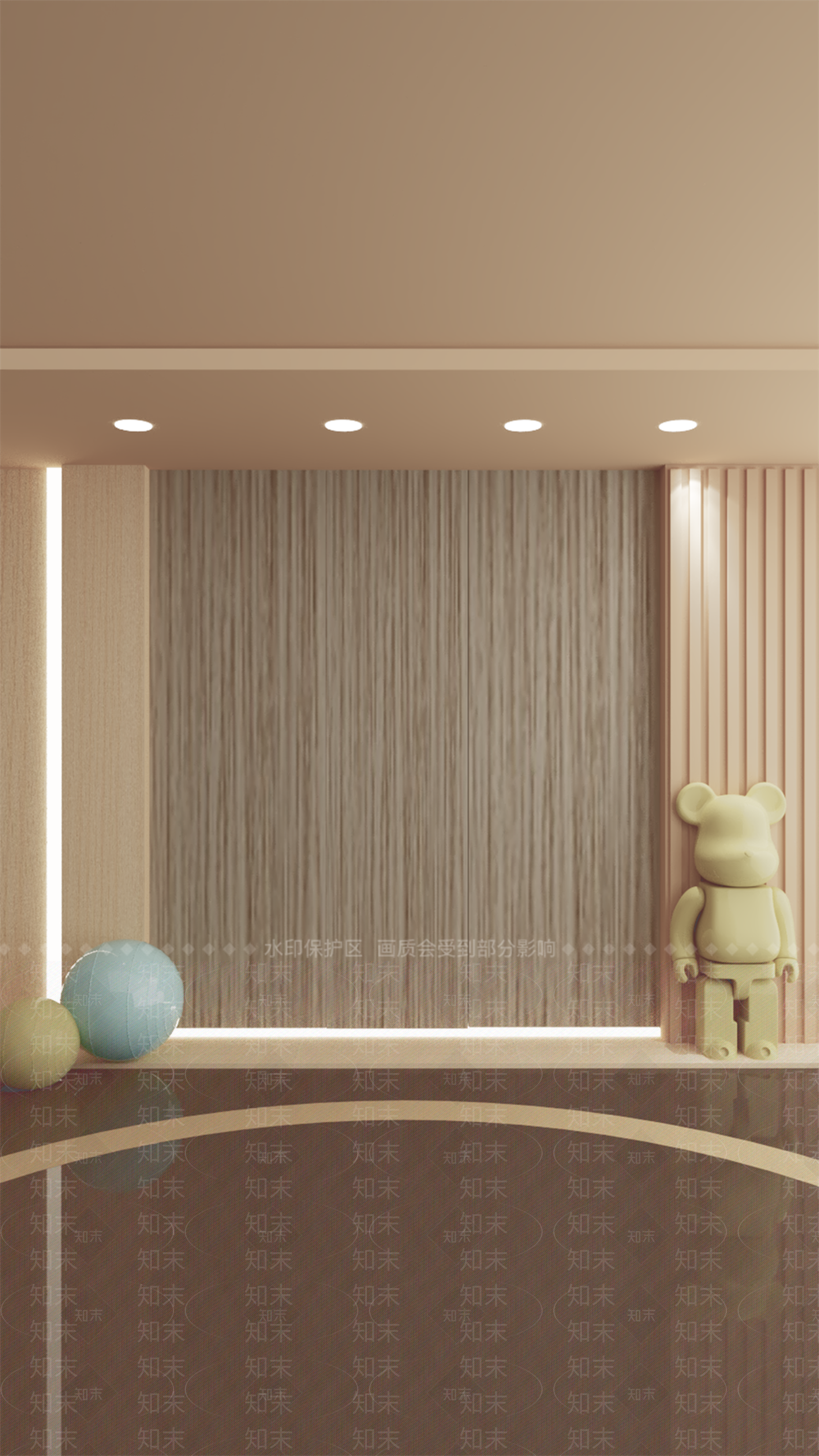 现代家居直播绿幕背景图3D模型下载【ID:1161019057】