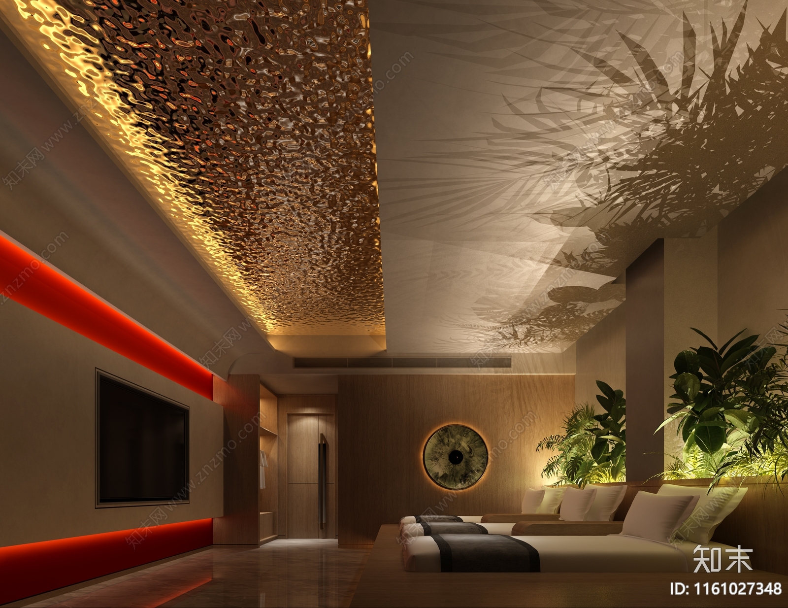现代足疗店3D模型下载【ID:1161027348】