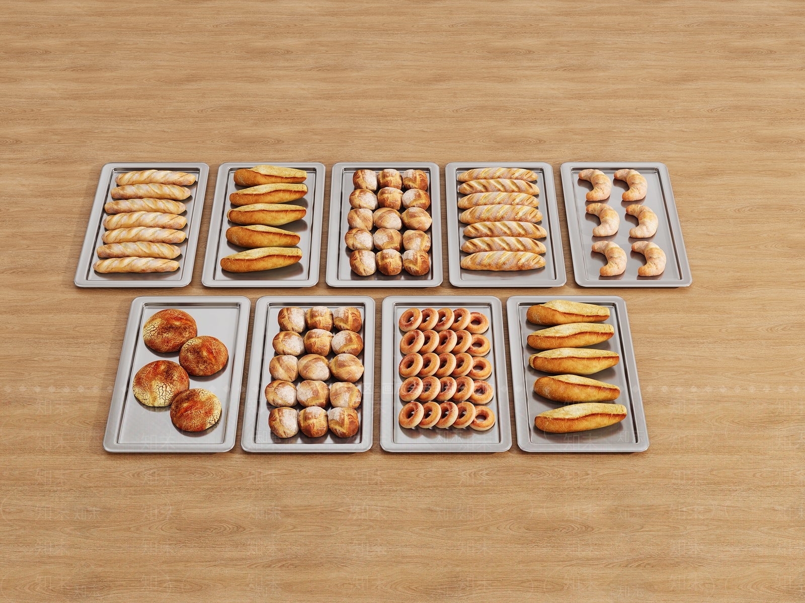 面包SU模型下载【ID:1161027305】