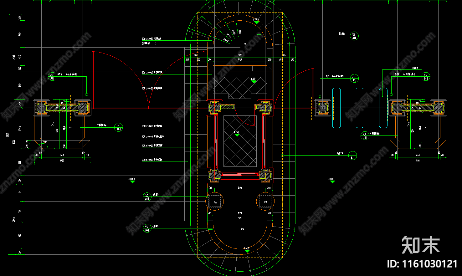 入口岗亭道闸消防大门施工图下载【ID:1161030121】